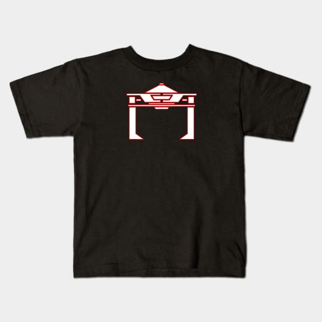 recognizer Kids T-Shirt by Deadcatdesign